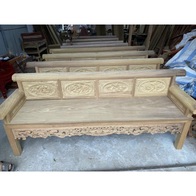 Bộ bàn ghế trường kỷ gỗ gụ sang trọng