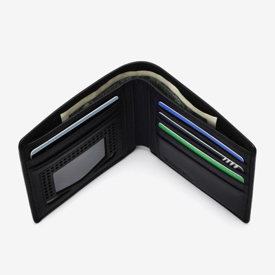 Ví nam Đông Hải da bò cao cấp thiết kế dạng gập nhỏ gọn - KT06