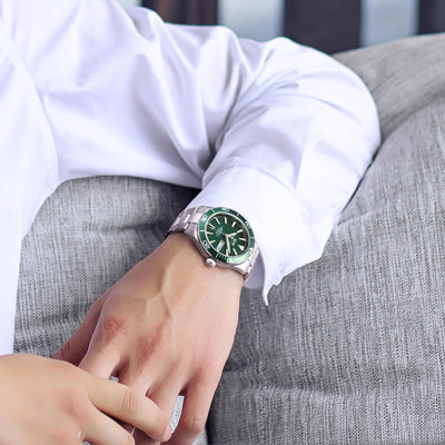 Đồng Hồ Nam I&W Carnival 533G17 Chính Hãng Full Box Chống Nước Kính Chống Xước Dây Thép Cao Cấp BH 60T (Máy Cơ Tự Động)