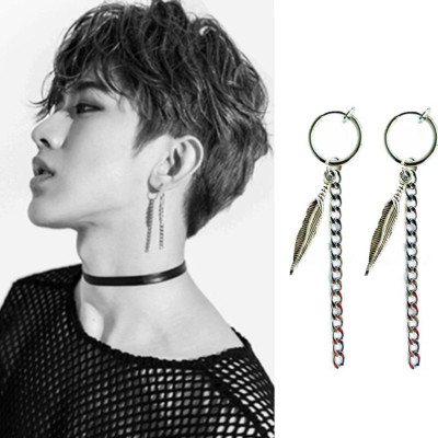 Bông tai nam nữ kẹp vành bắt trend thần tượng