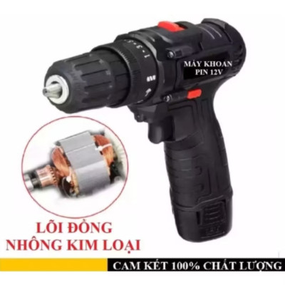 MÁY KHOAN PIN BẮT VÍT ĐA CHỨC NĂNG THUẬN TIỆN CHO MỌI GIA ĐÌNH 