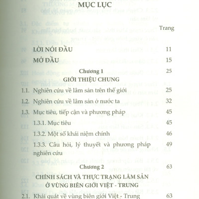 Quá Trình Thương Mại Hóa Lâm Sản Ở Vùng Biên Giới Việt Nam - Trung Quốc (Sách chuyên khảo) - Viện Hàn lâm Khoa học Xã hội Việt Nam - Viện Dân tộc học - Nguyễn Công Thảo chủ biên