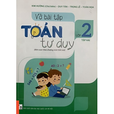 Sách - Vở Bài tập Toán Tư Duy Lớp 2 Tập 2