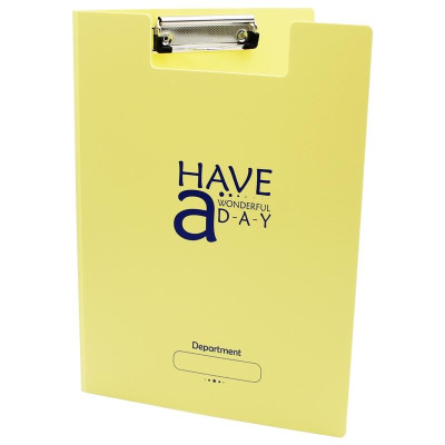 Bìa Trình Ký Đôi - Flexoffice FO-CB03 - Màu Vàng