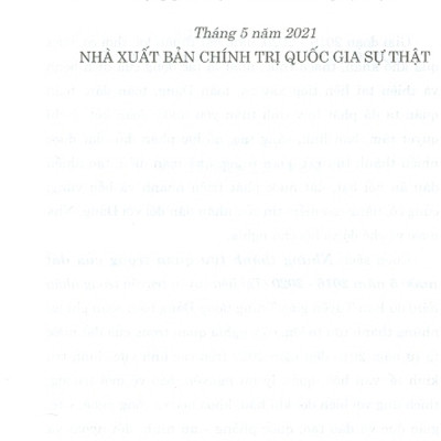 Những Thành Tựu Quan Trọng Của Đất Nước - 5 Năm 2016-2020 (Tài Liệu Tuyên Truyền Trong Nhân Dân)
