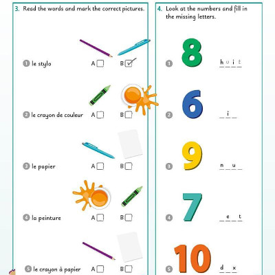 French For Everyone Junior 5 Words A Day: Learn And Practise 1,000 French Words