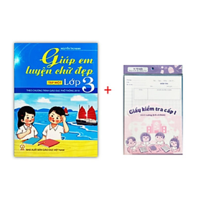 Sách - Giúp em luyện chữ đẹp lớp 3 - tập 1