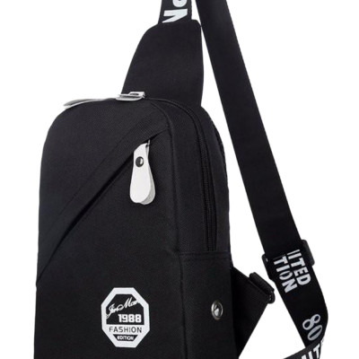 Combo Balo HR161 + Túi Đeo Chéo HR083 (Đen) Haras HR161HR083