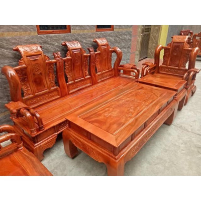 ️ Bộ ghế tần thuỷ hoàng tay 12 gỗ sà cừ  đồ gỗ nội thất phòng khách nhà cửa phòng ngủ kệ tivi kệ gỗ