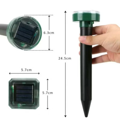 THIẾT BỊ ĐUỔI CHUỘT RẮN CHIM NĂNG LƯỢNG MẶT TRỜI CẢM BIẾN THÔNG MINH AN TOÀN CHẤT LƯỢNG CHO MỌI NHÀ 