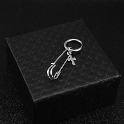 Bông tai nam thần độc lạ cool ngầu họa tiết chữ thập nhỏ