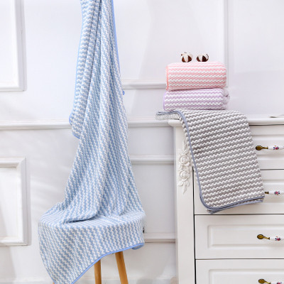 Khăn tắm bông san hô 70x140 cm Loại Xịn Dầy Siêu Thấm Hút PaKaSa - Hàng chính hãng