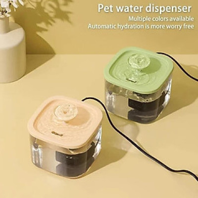 GIAO MÀU NGẪU NHIÊN - MÁY LỌC NƯỚC DÀNH CHO CHÓ MÈO NHỎ GỌN