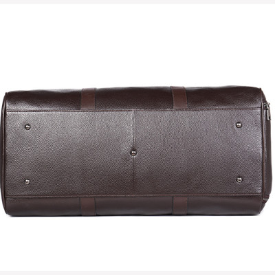 Túi trống du lịch da bò có ngăn để giày BHM8706. Túi xách nam. Hàng chính hãng.