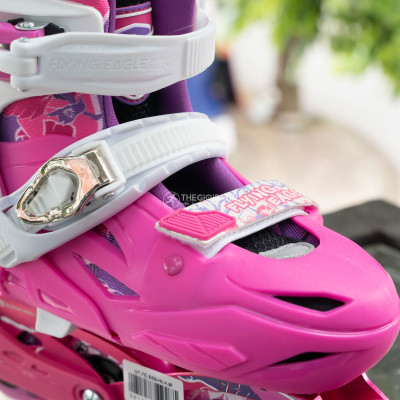 [TẶNG BẢO HỘ TAY CHÂN HOẶC TÚI ĐỰNG] Giày Patin Trẻ Em Flying Eagle S5S+ New Có Thể Điều Chỉnh Được Size