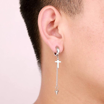 Bông tai xích thanh đinh cực ngầu cực chất