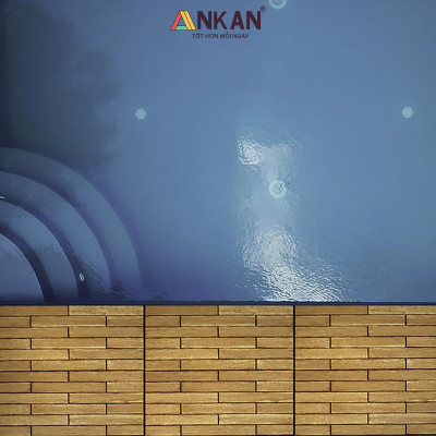 Vỉ Lót Sàn Ban Công Loại Dài 60cm Màu Vàng Thương Hiệu ANKAN Dùng Để Lót Ban Công Sân Vườn Sân Thượng Hành Lang Văn Phòng (1 Vỉ)