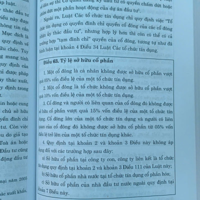 Bình luận Luật Các tổ chức tín dụng năm 2024