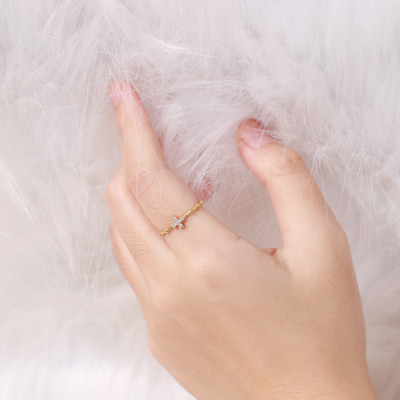 Nhẫn nữ bạc đẹp thánh giá HCM Gix Jewel N22