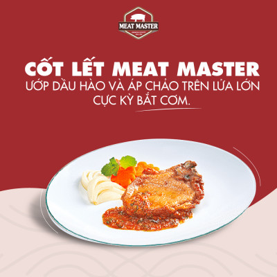 Cốt lết heo Meat Master ( 400 G ) - Giao nhanh