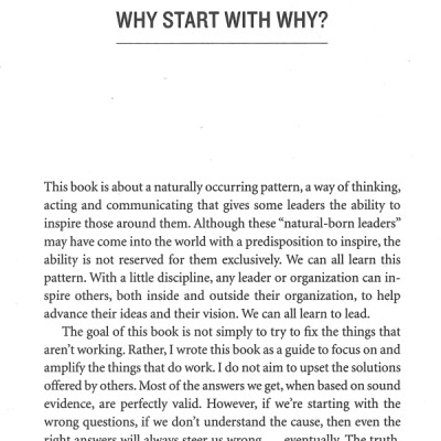 Start With Why - Paperback