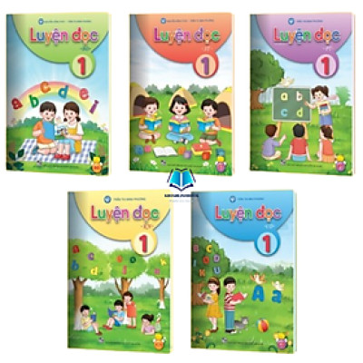 Sách - Vở Luyện Đọc Lớp 1 (5 bộ: Kết Nối - Cánh Diều - Phát Triển - Bình Đẳng - Sáng Tạo)