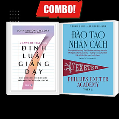 Combo Định Luật Giảng Dạy: 7 Định Luật Giảng Dạy+ Đào Tạo Nhân Cách - TIMES BOOKS