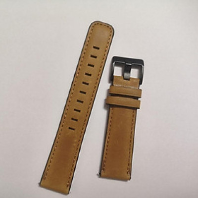 Dây da đồng hồ 22mm dành Miwatch Color / S1 / S1 Active có chốt thông minh