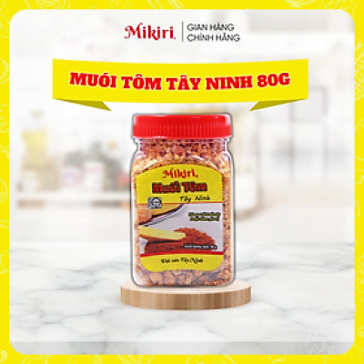 Combo lựa chọn - Muối tôm Mikiri ăn liền gia vị cho món ăn thơm ngon x 80gr