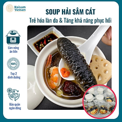[HCM - Giao 2H] Soup Hải Sâm Cát - Supper VIP Tái Tạo Làn Da, Tăng Khả Năng Phục Hồi Vết Thương