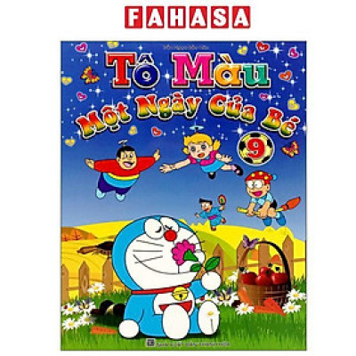 Sách - Tô Màu - Một Ngày Của Bé - Tập 9 (Tái Bản)
