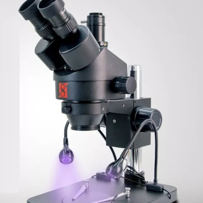 Kính hiển vi 3 mắt công nghiệp Terino SMD-11HT (Phóng đại 7x-45X, hỗ trợ đèn cực tím UV/Led trắng) - Hàng Chính Hãng