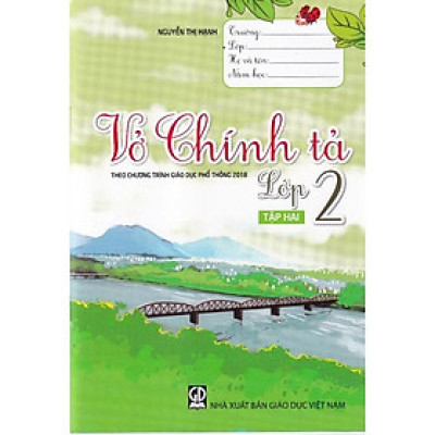 Sách - Vở Chính Tả Lớp 2 Tập 2