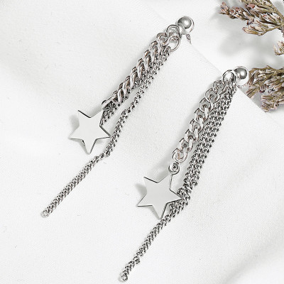 Bông tai Titan đơn giản nhẹ nhàng 1 đôi thu hút