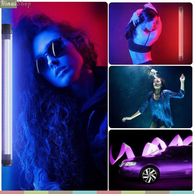 LUXCEO P7RGB - Đèn LED Hỗ Trợ Quay Tik tok, Youtube, Review Sản Phẩm, Chống Nước IP68- Hàng chính hãng