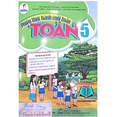 Sách - phiếu thực hành cuối tuần toán 5 (Cánh Diều)