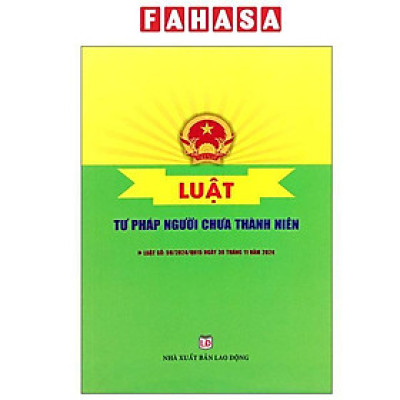 Sách - Luật Tư Pháp Người Chưa Thành Niên