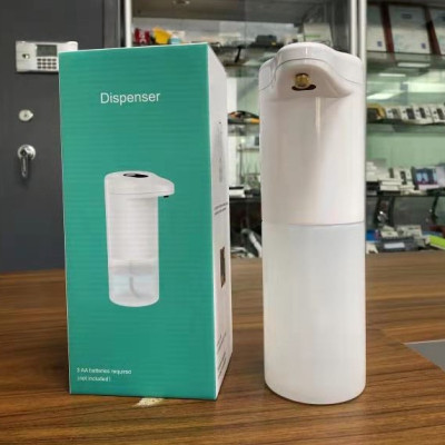 Máy phun cồn khử trùng diệt khuẩn thông minh cảm ứng tự động, dung tích 500ml, dùng pin, thích hợp với gel và dung dịch sát khuẩn