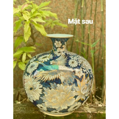 Bình hút lộc Bách Hạc Ngàn Hoa chữ LỘC