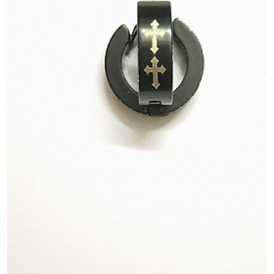 Bộ 2 bông tai Titan hình 2 thánh giá