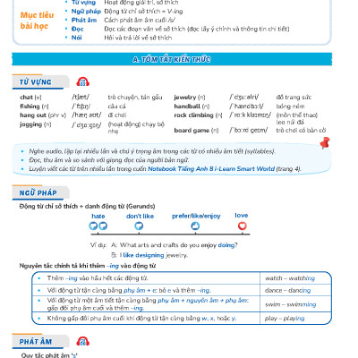 Học tốt Tiếng Anh 8 i-Learn Smart World