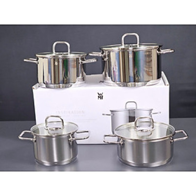 Bộ nồi WMF inspiration 4 món vung kính Hàng chính hãng