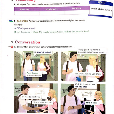 Speak Now 1 Student Book with Online Practice