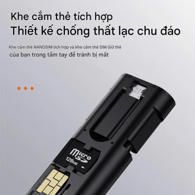 Cáp sạc nhanh đa năng - Hỗ trợ sạc nhanh lên đến 60W - Hàng Nhập Khẩu