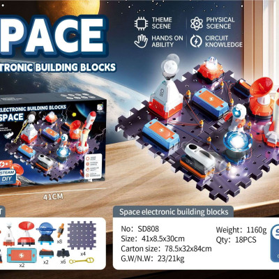 SCIENCE HORSE - SD808 - Bộ Xếp Hình Không Gian (STEAM)