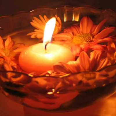 Bộ 10 viên nến nổi trang trí tiệc