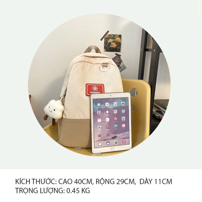 Balo thời trang nữ dùng cho đi học, đi làm, đi chơi – BEE GEE BLTT9088A