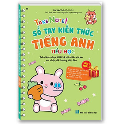 Sách - Take note ! Sổ tay kiến thức Tiếng Anh tiểu học