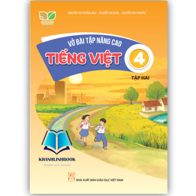 Sách - Combo Vở bài tập nâng cao Tiếng Việt 4 tập 1 + 2 (Kết nối tri thức với cuộc sống)
