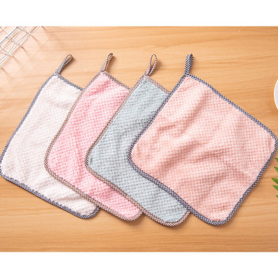 Set 10 Khăn Lau Tay, Chén Dĩa Nhà Bếp Chất Liệu Sợi Len Siêu Thấm - Giao Màu Ngẫu Nhiên